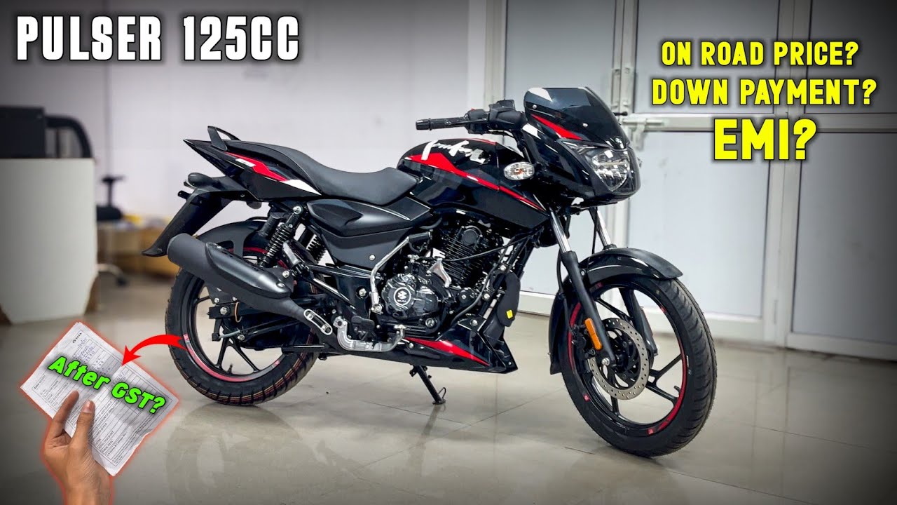 GST के बाद New Price? 🤑 | Bajaj Pulser 125cc 2025 Model | On Road Price 😱