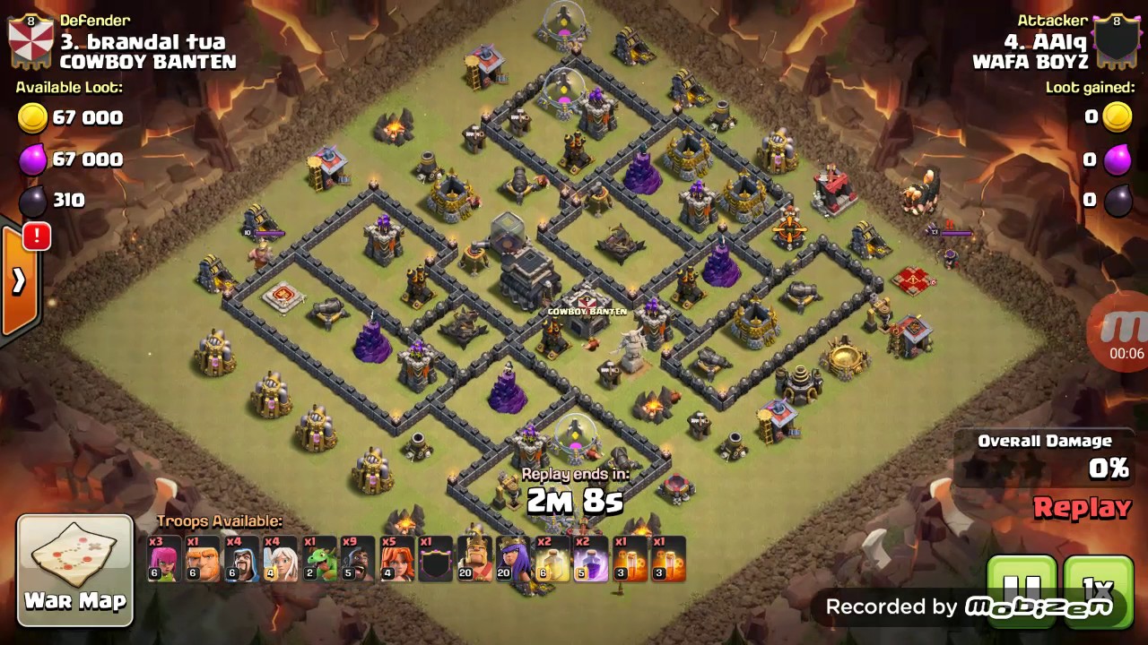 Th9 attack  WAFA BOYZ Strategy..