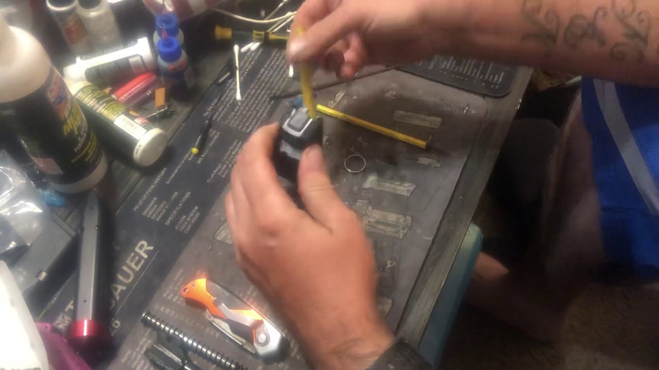 P320 extractor removal & cleaning
