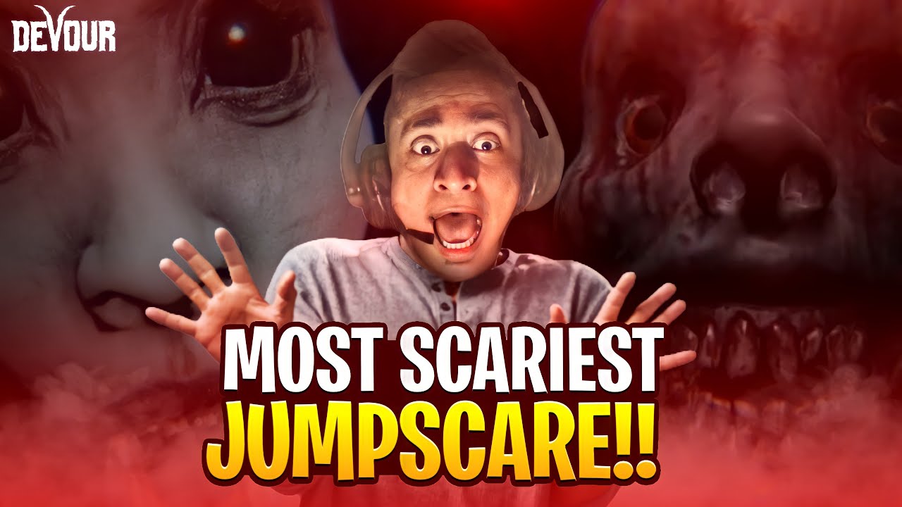 BEST JUMP SCARE EVER 😱 - DEVOUR HORROR GAMEPLAY - MRJAYPLAYS