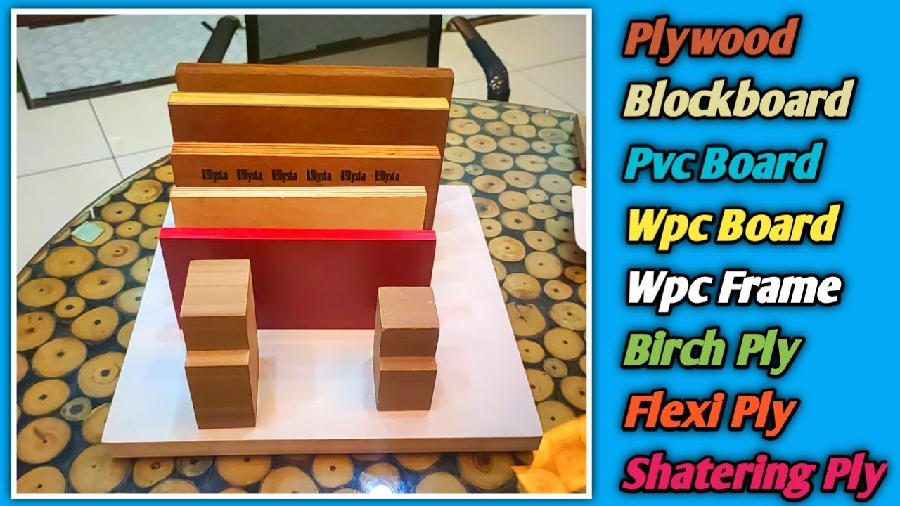 Plywood Types || Klysta || WOOD FACE