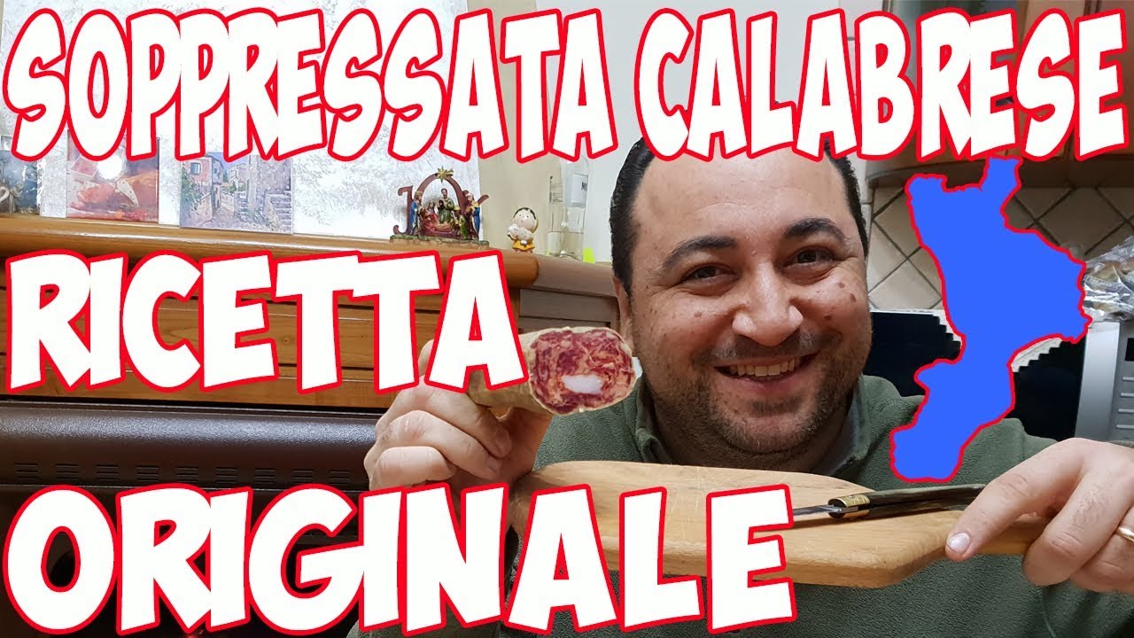 Come fare La Soppressata Calabrese  Ricetta Originale Artigianale Casereccia