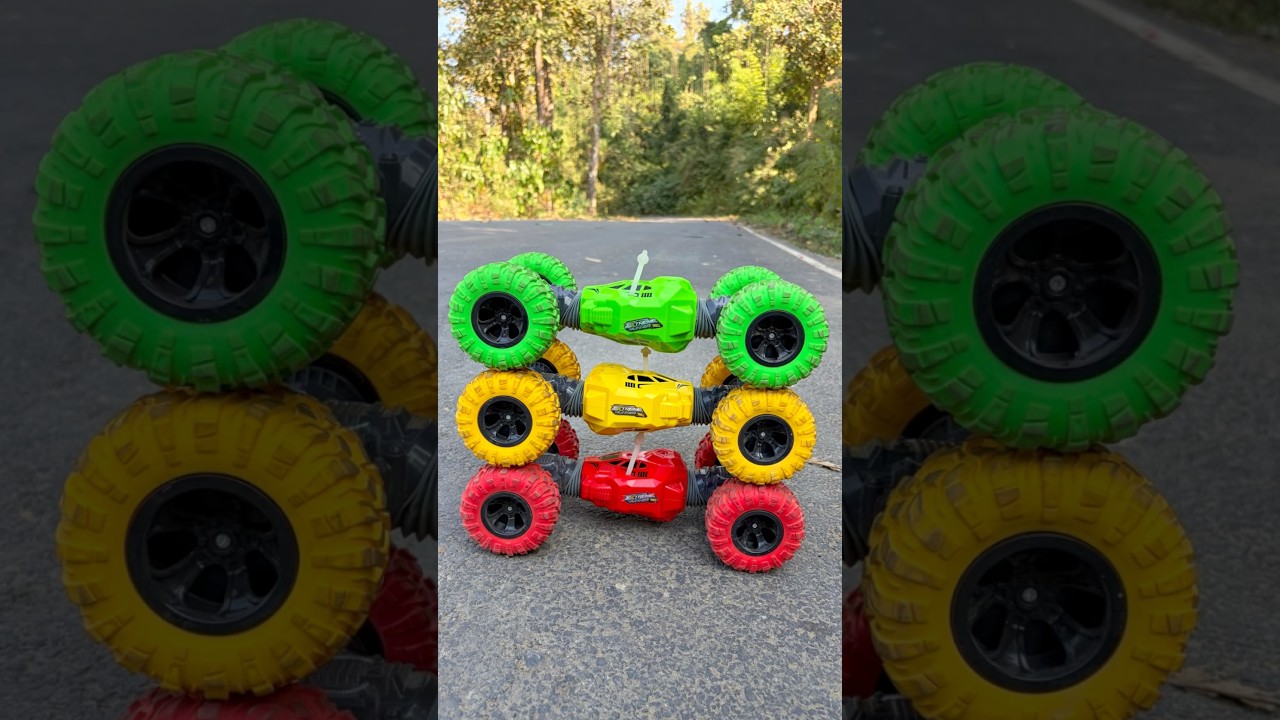 Three remote control Rc Moka Cars 🐅
