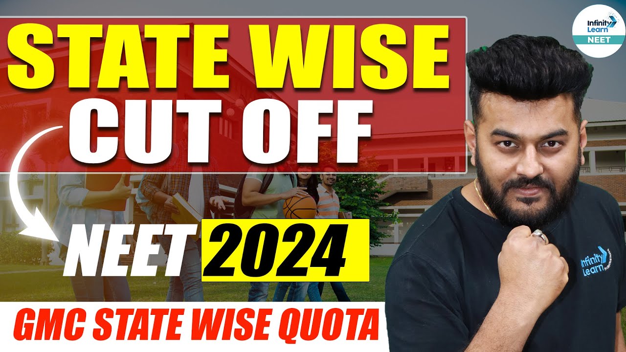 State Wise Cut off - NEET 2024 || GMC State wise Quota || #NEET2024CutOff ||@SriChaitanyaAcademyNEET