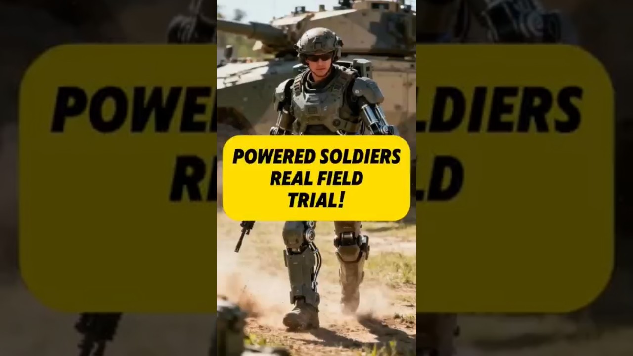 Powered soldier real field trial