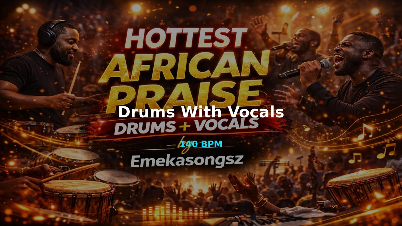 HOTTEST AFRICAN PRAISE | Drums + Vocals | @Emekasongsz