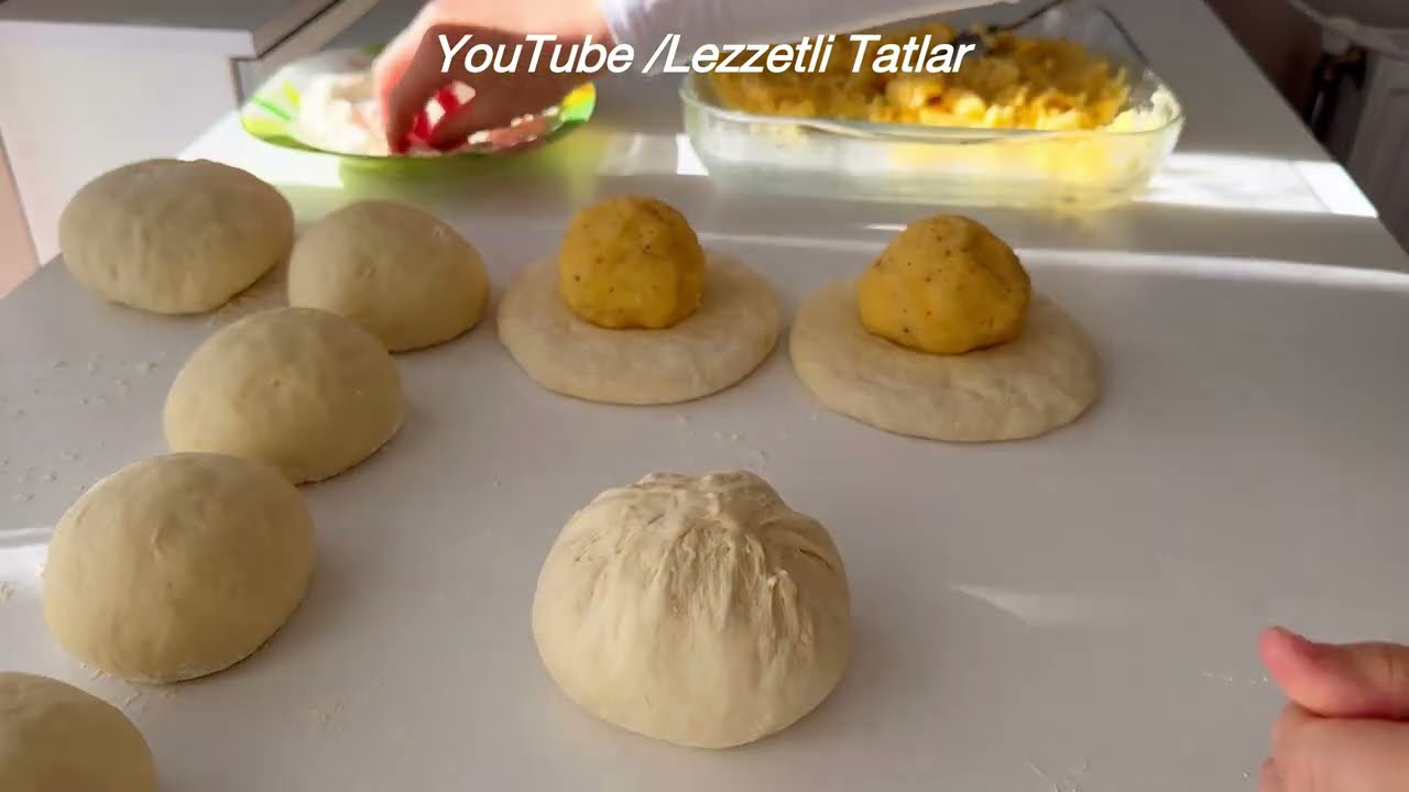 Velibah Tarifini Birde Böyle Deneyin ✅ Balon Gibi Kabarıyor Efsaneee Oluyor 😍 Patatesli Bazlama 😊