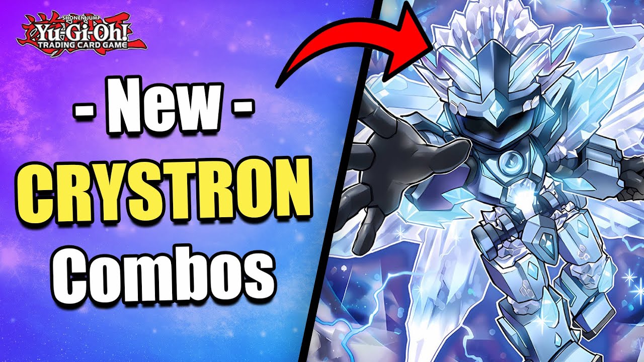 4 MUST KNOW COMBOS! | NEW PURE CRYSTRON COMBOS! | POST SUPREME DARKNESS! |  Yu-Gi-Oh!