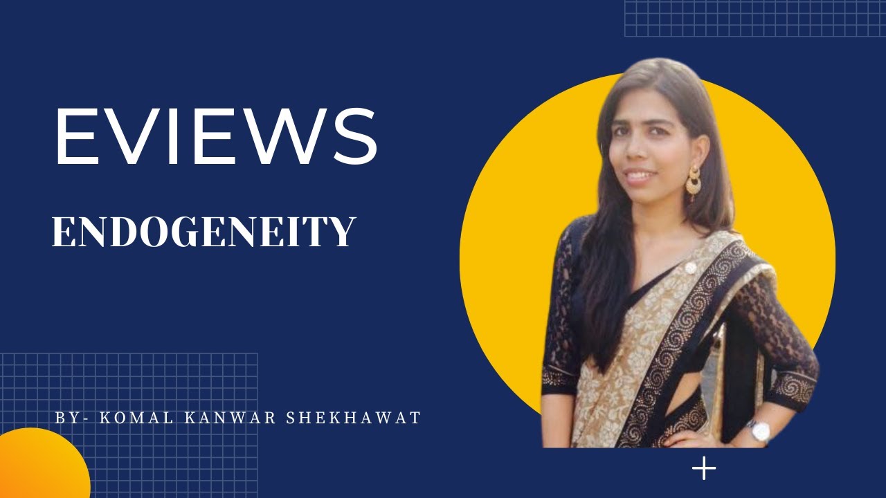 Testing Endogeneity in Panel Data using EViews || EViews Tutorials