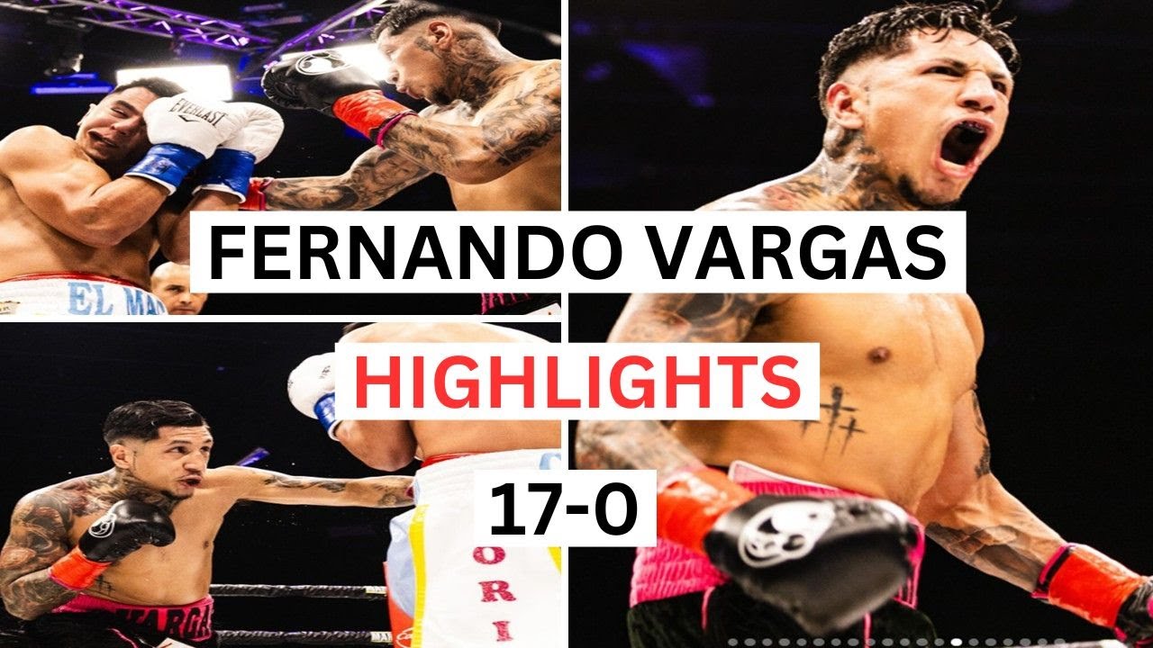 Fernando Vargas Jr (17-0) Highlights & Knockouts