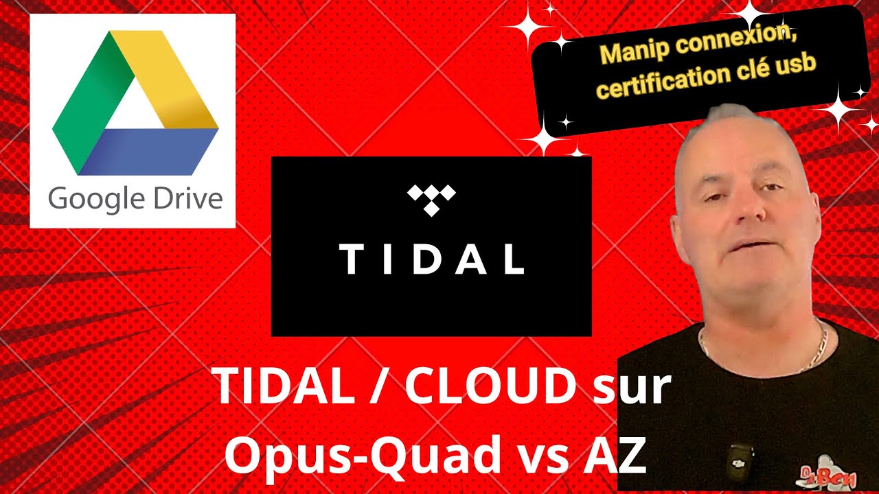 TIDAL /CLOUD sur Opus Quad vs AZ : Manip connexion, certification clé usb_Video 219