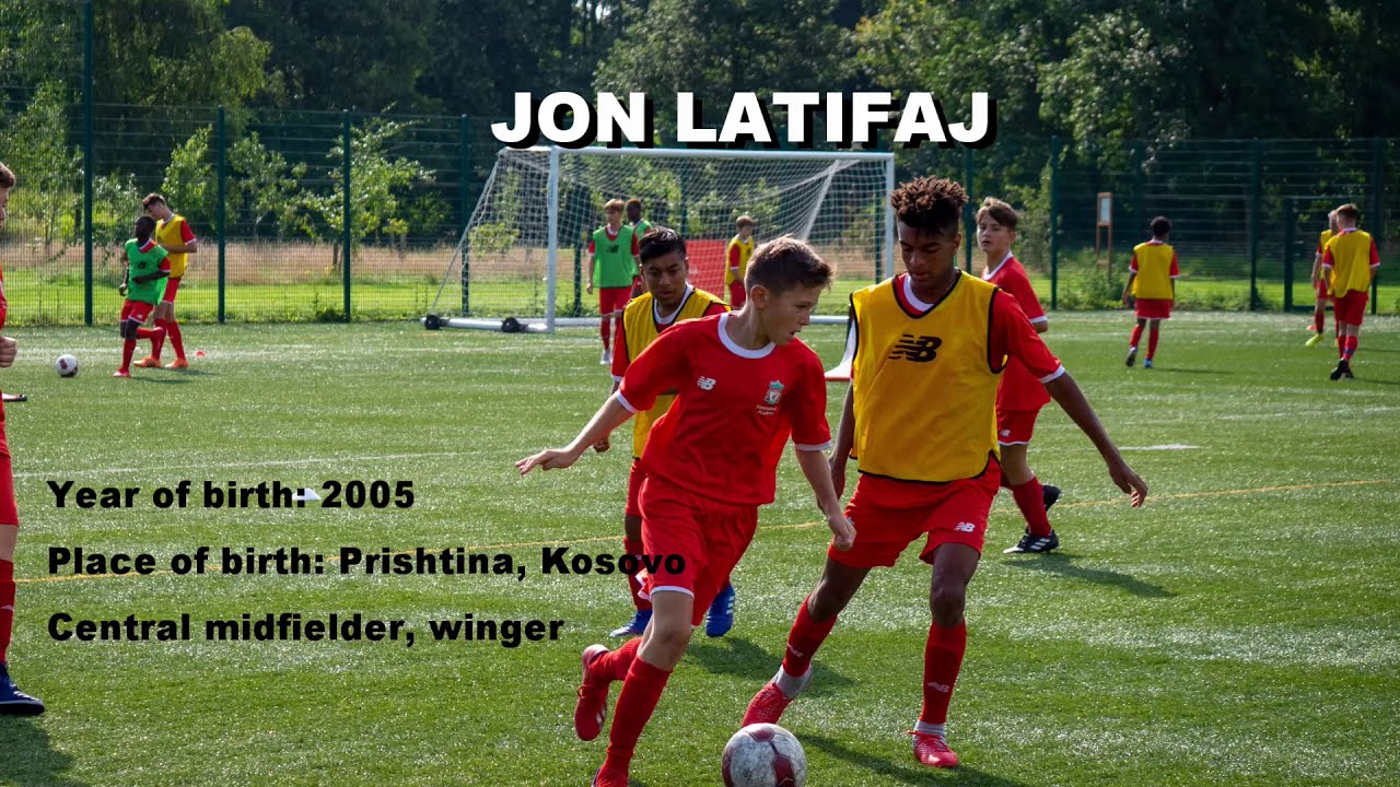 JON LATIFAJ - 15 YEARS OLD, CENTRAL MIDFIELDER \ DEFENDER - PRISHTINA, KOSOVO 2020