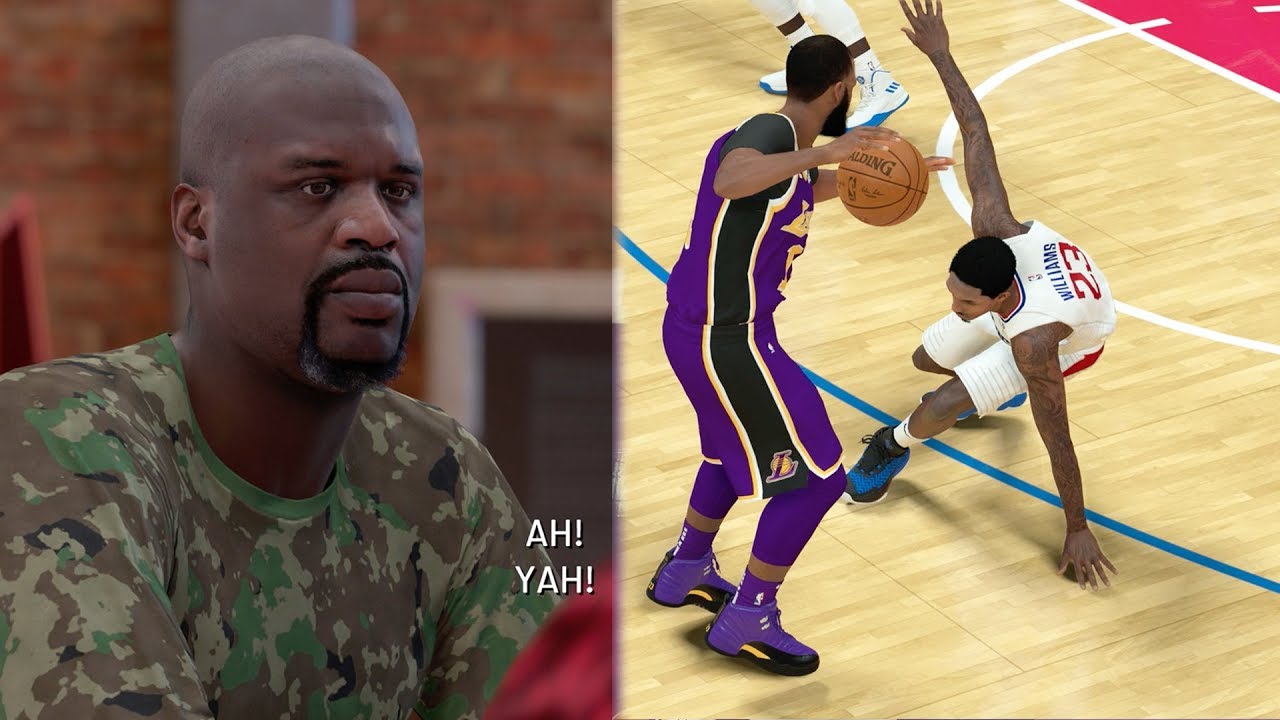 NBA 2k19 MyCAREER Ep 23 - Shaq Breaks Into My House! Broke Ankles Back to Back!