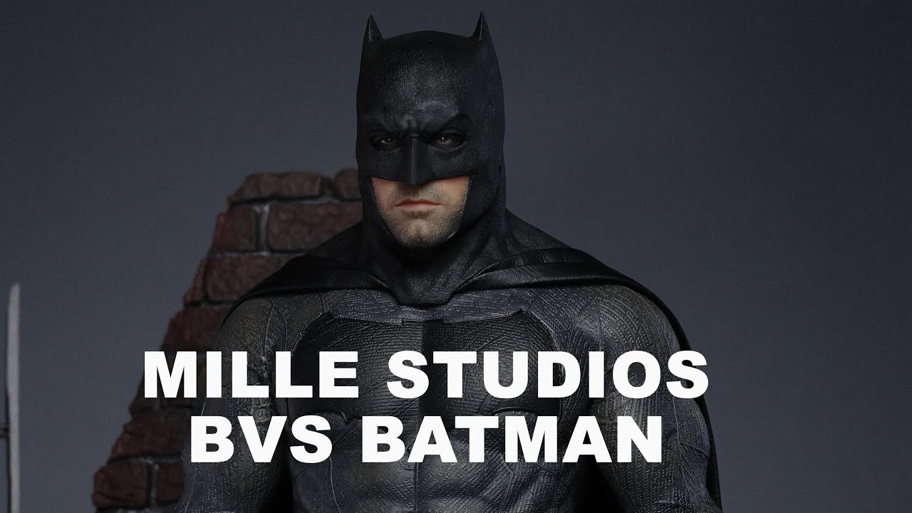 Mille Studios - BVS Batman Custom Headsculpt (painted by Hua)
