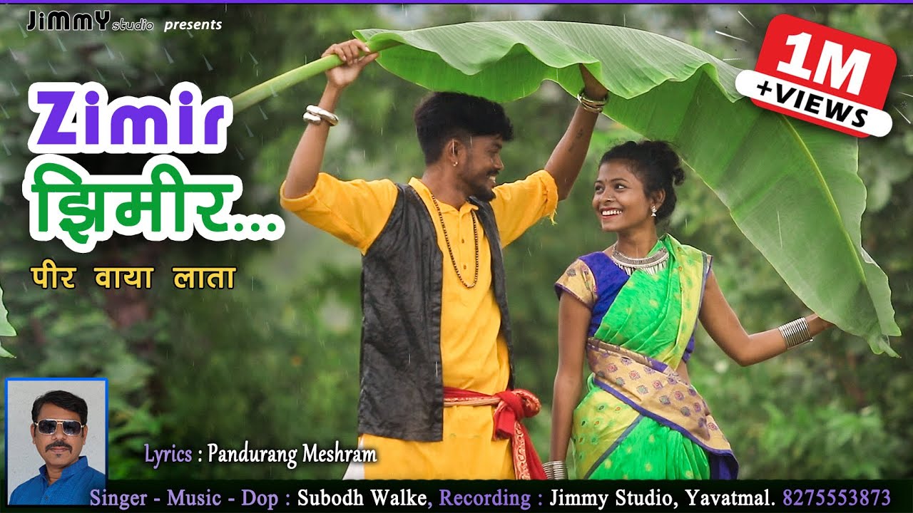 Zimir Zimir - Pir Waya Lata | New Gondi Songs | Jimmy Studio Subodh Walke Gondi Song