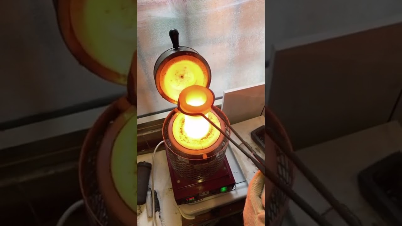 Il laboratorio di Mauro: come si fonde l’oro?