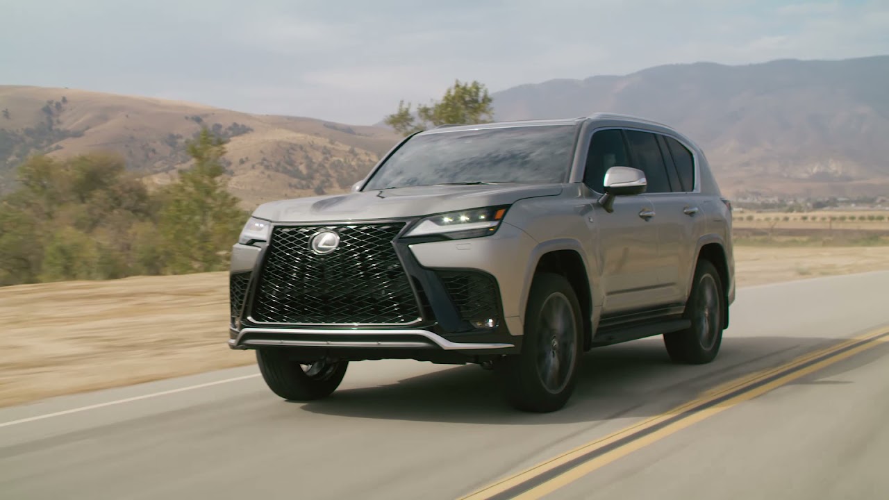 The 2022 Lexus LX 600 F SPORT