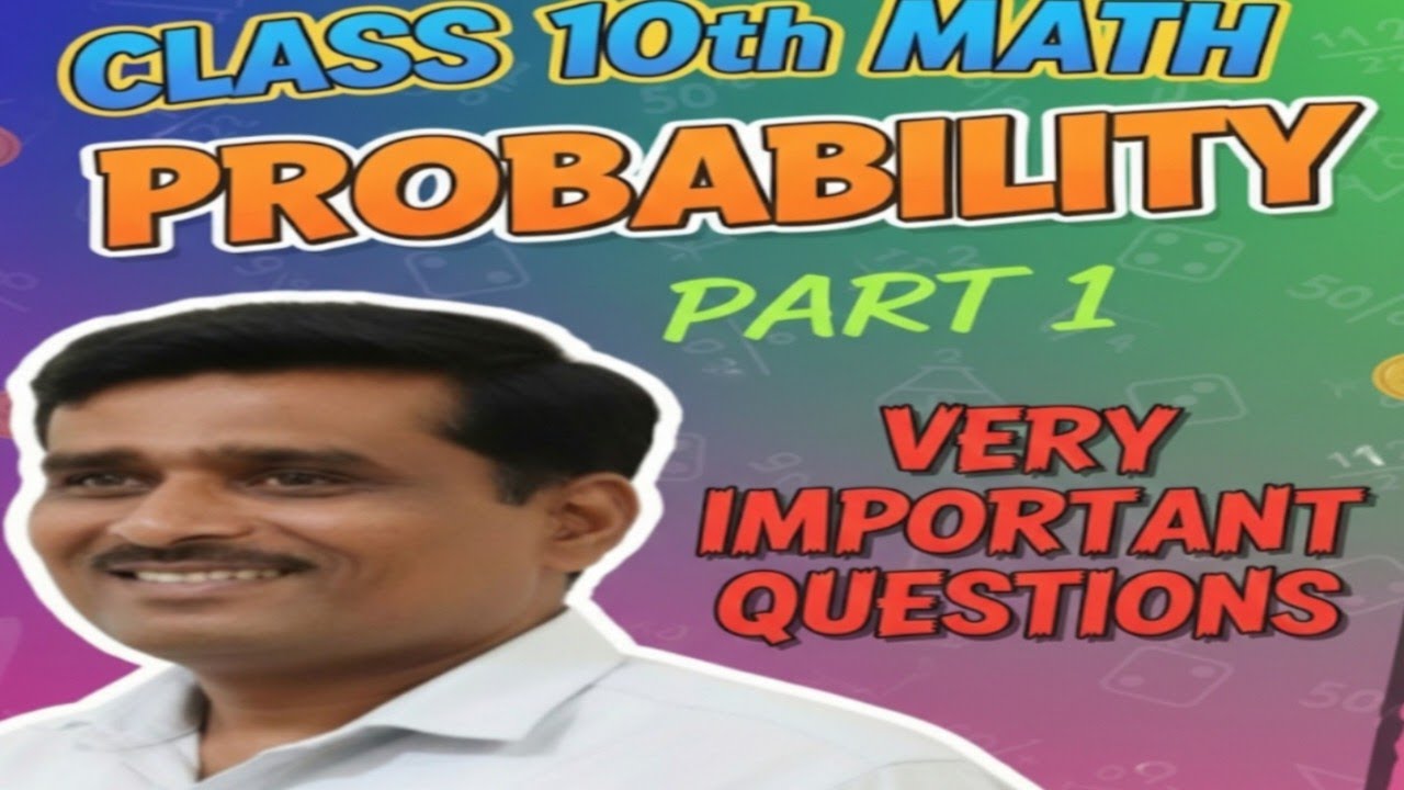 | Class 10 th | math 1 | वर्ग 10 वा | गणित 1 | Probability | संभाव्यता | mh board |