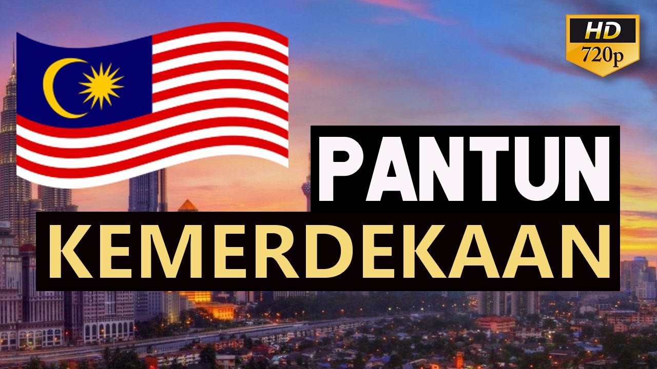 Pantun Merdeka | 5 Pantun | Pantun Kemerdekaan Malaysia Video