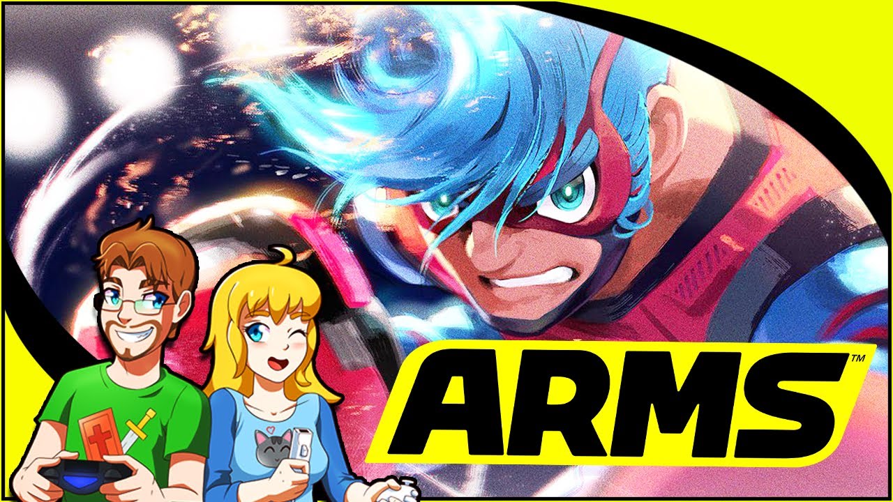 ARMS Grand Prix Spring Man COOP Gameplay (Nintendo Switch)