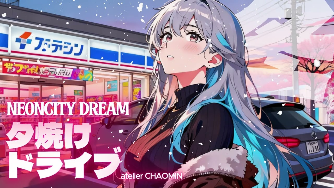 #039  🚗夕焼けドライブ  [Neon City Dream]  City Pop Playlist｜Relax, Study, Drive  #CityPop #Lofi