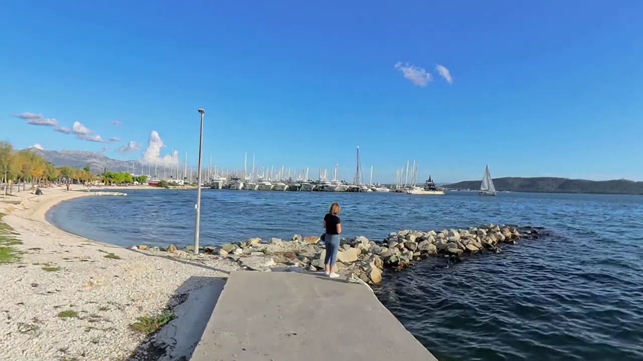 Kaštel Gomilica Walk: Zlatni Listopad | Goldener Oktober am Meer | Kastela