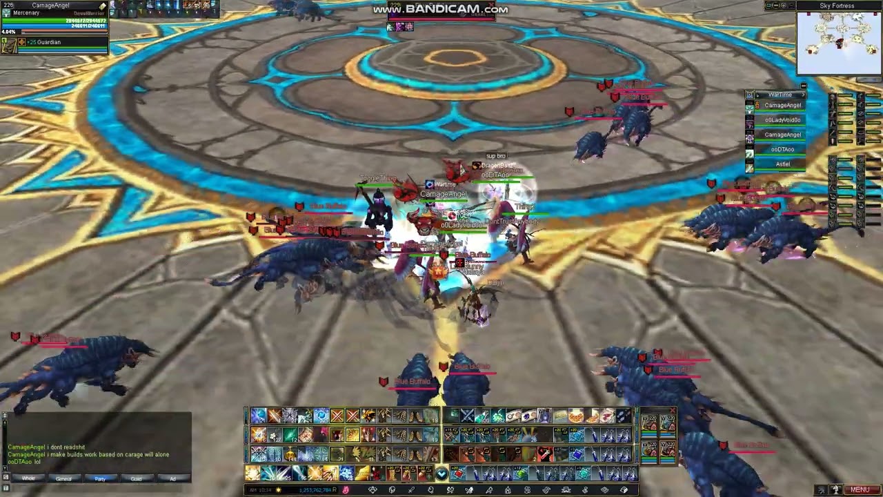 Rappelz Mercenary Tanking SF Dailys - Buffalos