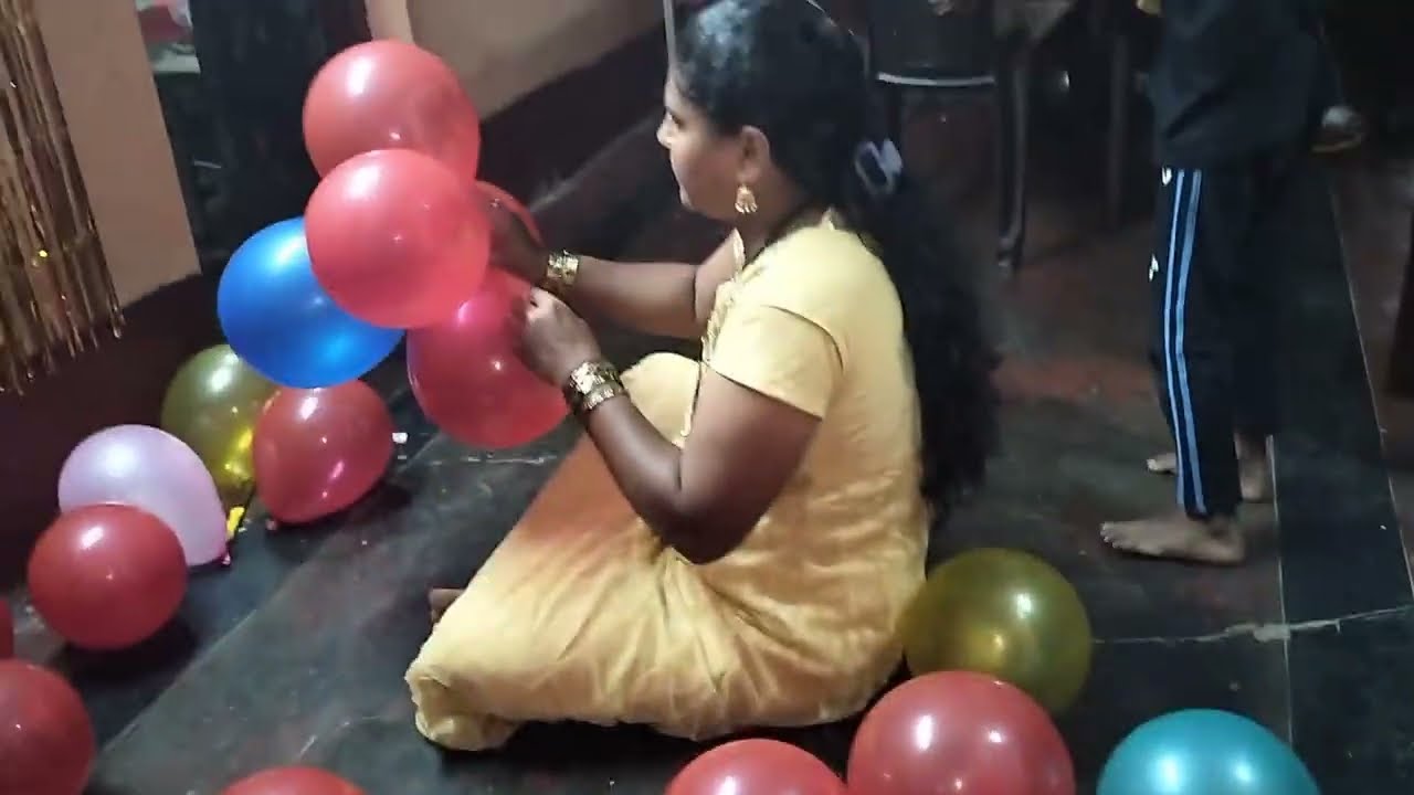 ಬರ್ತಡೆ ಡೆಕೋರೇಷನ್ birthday decoration home simple birthday decoration