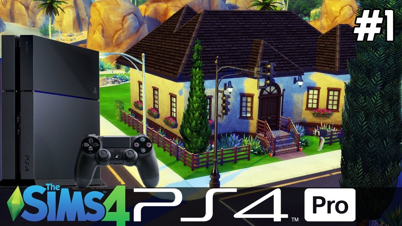 The Sims 4 PS4 Gameplay PL [#1] Gramy na KONSOLI PS4 Pro?!