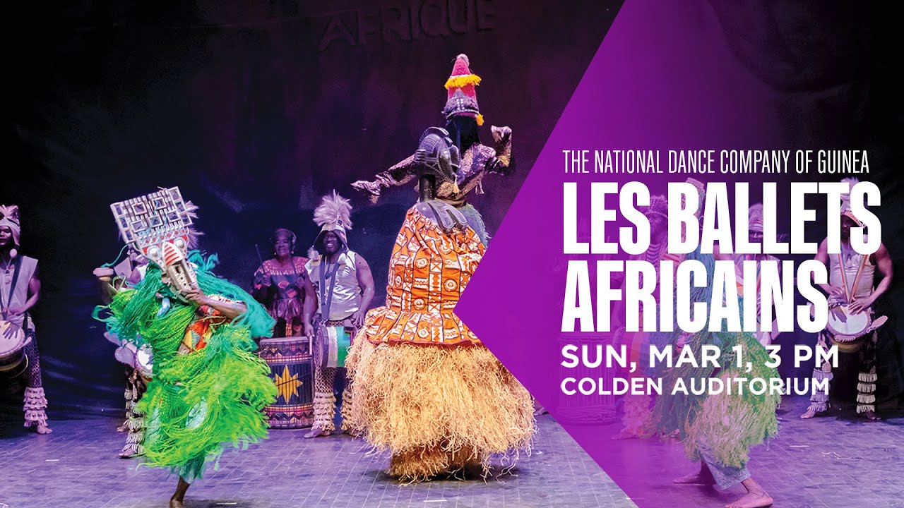 Les Ballets Africains at KCA (3/1/2026, promo)