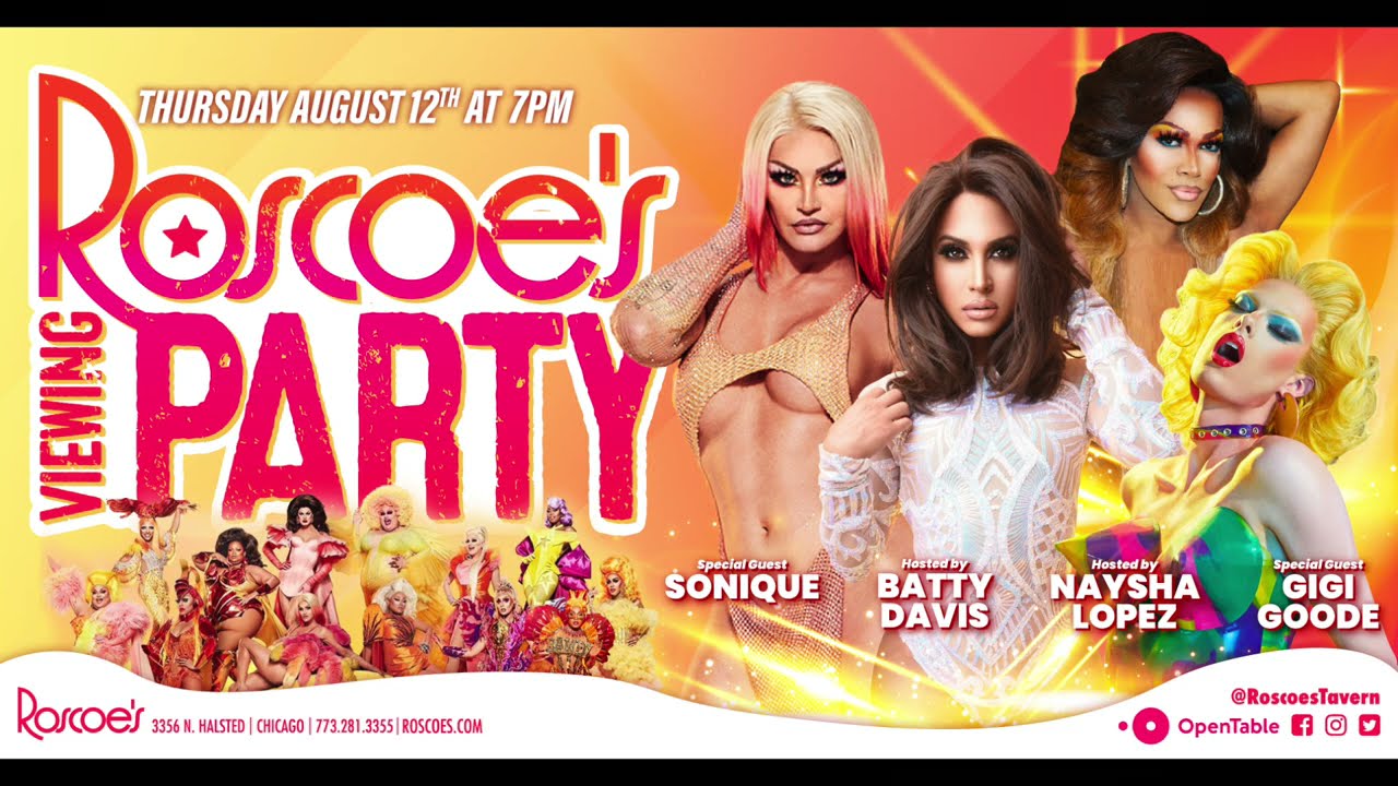 Gigi Goode & Kylie Sonique Love: Roscoe's RPDR AS6 Viewing Party hosted by Batty & Naysha