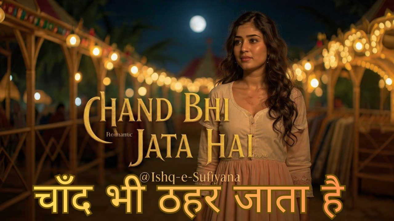 चाँद भी ठहर जाता है | Chand Bhi Thahar Jata Hai - Heart Touching Romantic Ghazal 2026