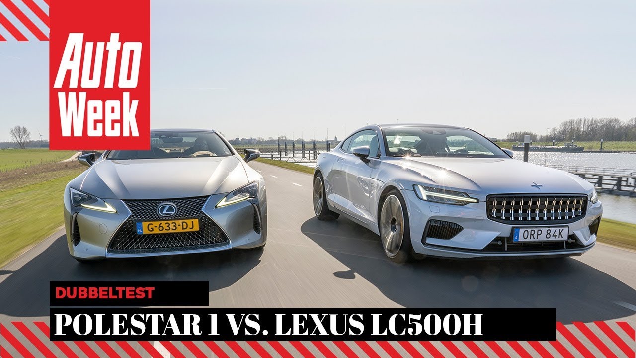 Polestar 1 vs. Lexus LC500h - AutoWeek dubbeltest - English Subtitles