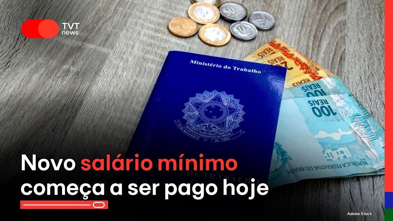 #aovivo Novo salário mínimo começa a ser pago hoje | Justiça por Orelha: atos tomam o Brasil