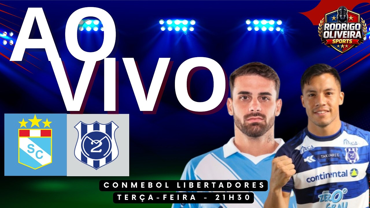 SPORTING CRISTAL X 2 DE MAYO AO VIVO | CONMEBOL LIBERTADORES