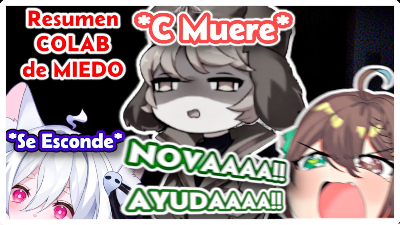 ¡SUSTOS Y GRITOS CON POOKY, NOVA y MEICA! - RESUMEN COLAB (MEICA y POOKY POV)