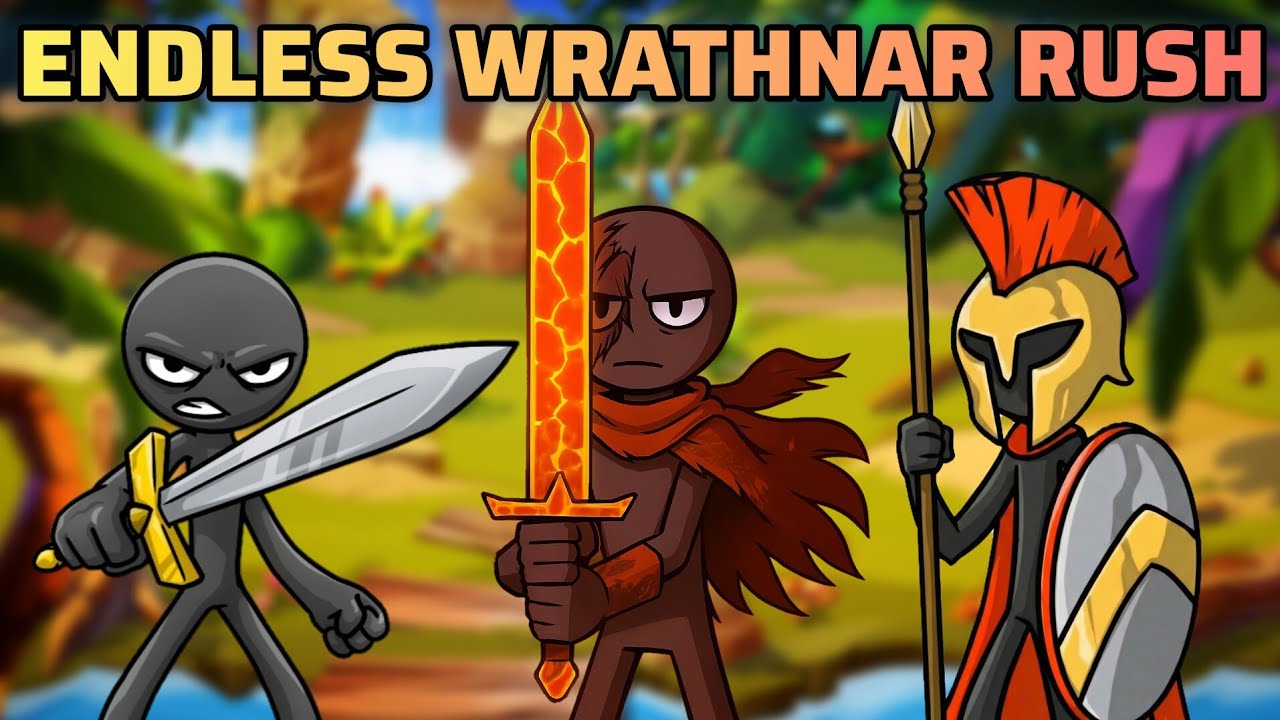 Endless SwordSpear General Wrathnar RUSH! Stick War: Saga 1v1 Ranked