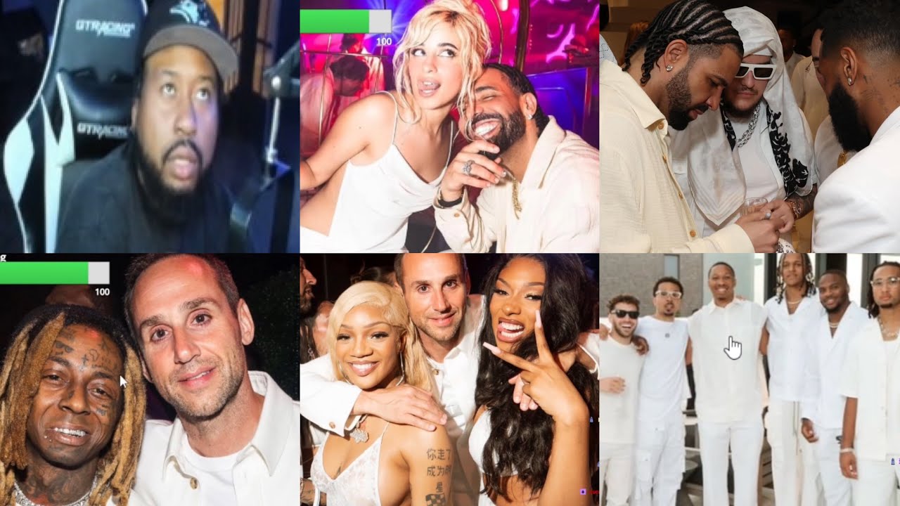 The White party! Akademiks reacts to the photos from Michael Rubin’s party & Gives Drake some advice