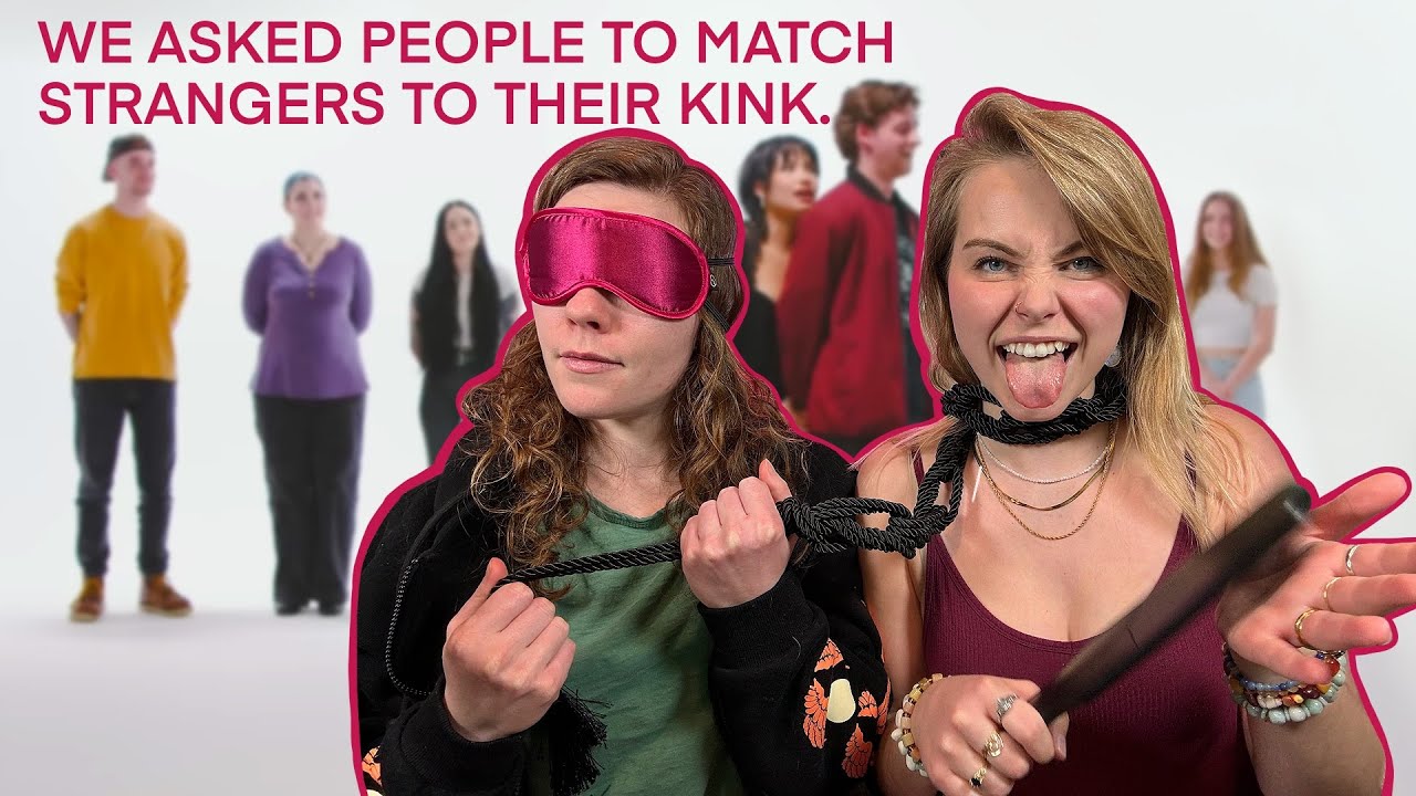 Can YOU Match Strangers To Their KINK? - Hailee And Kendra