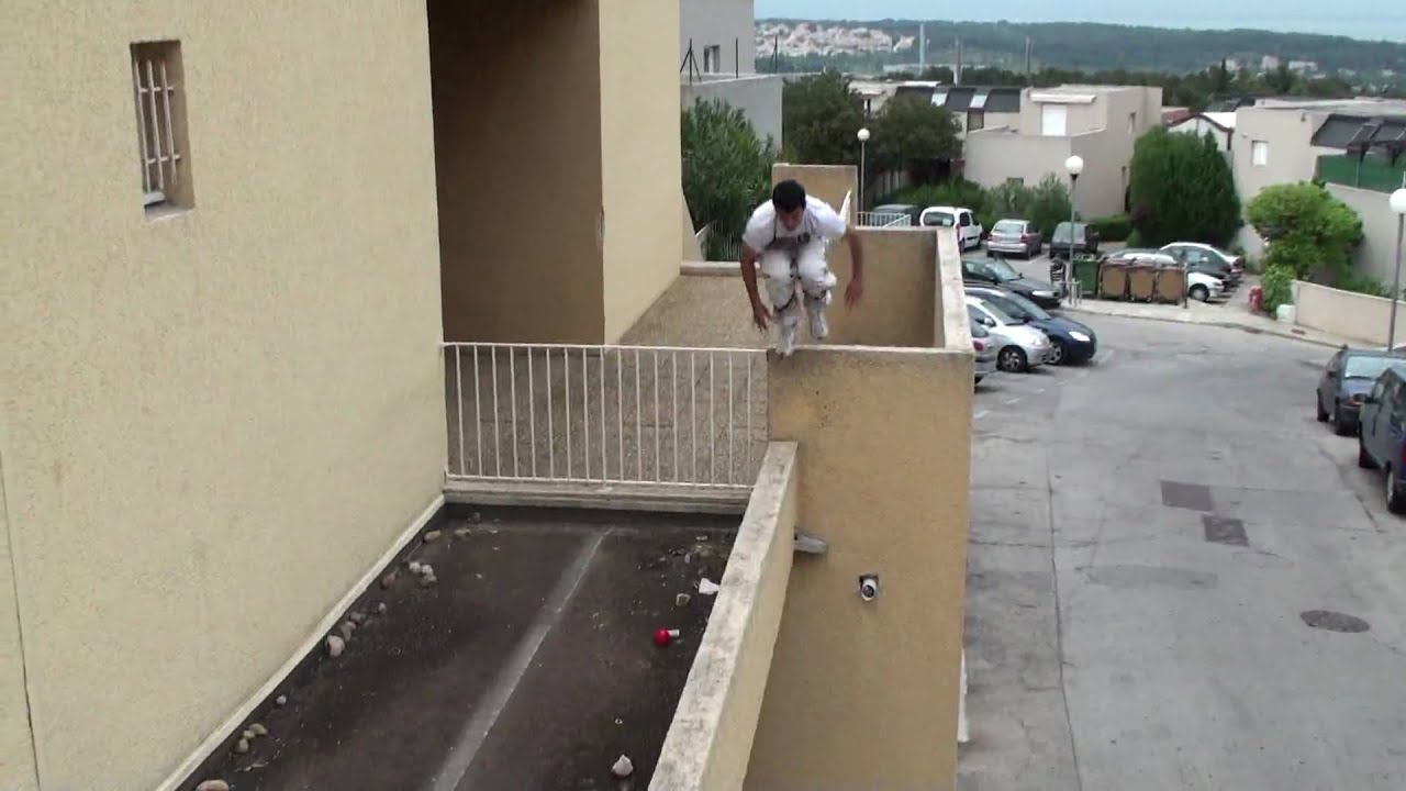 Parkour, literally.
