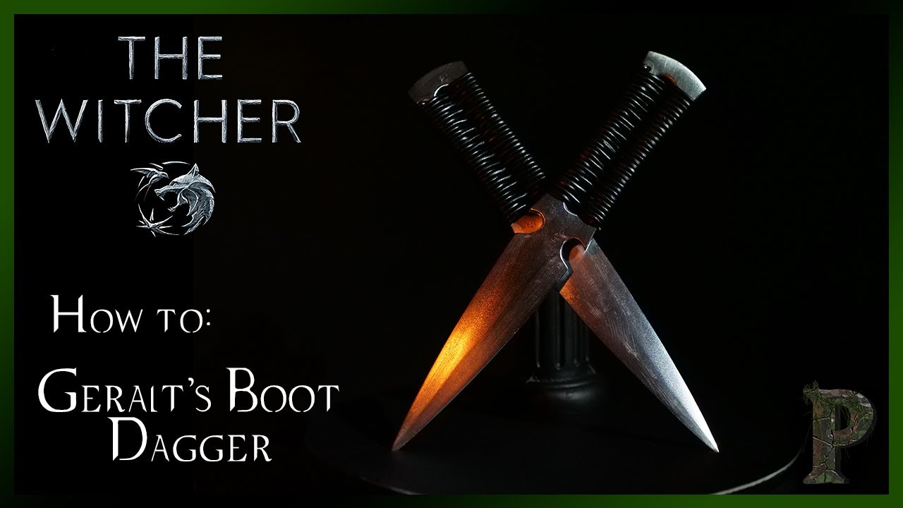 How I Handmake Geralt's Boot Dagger from 'The Witcher!'