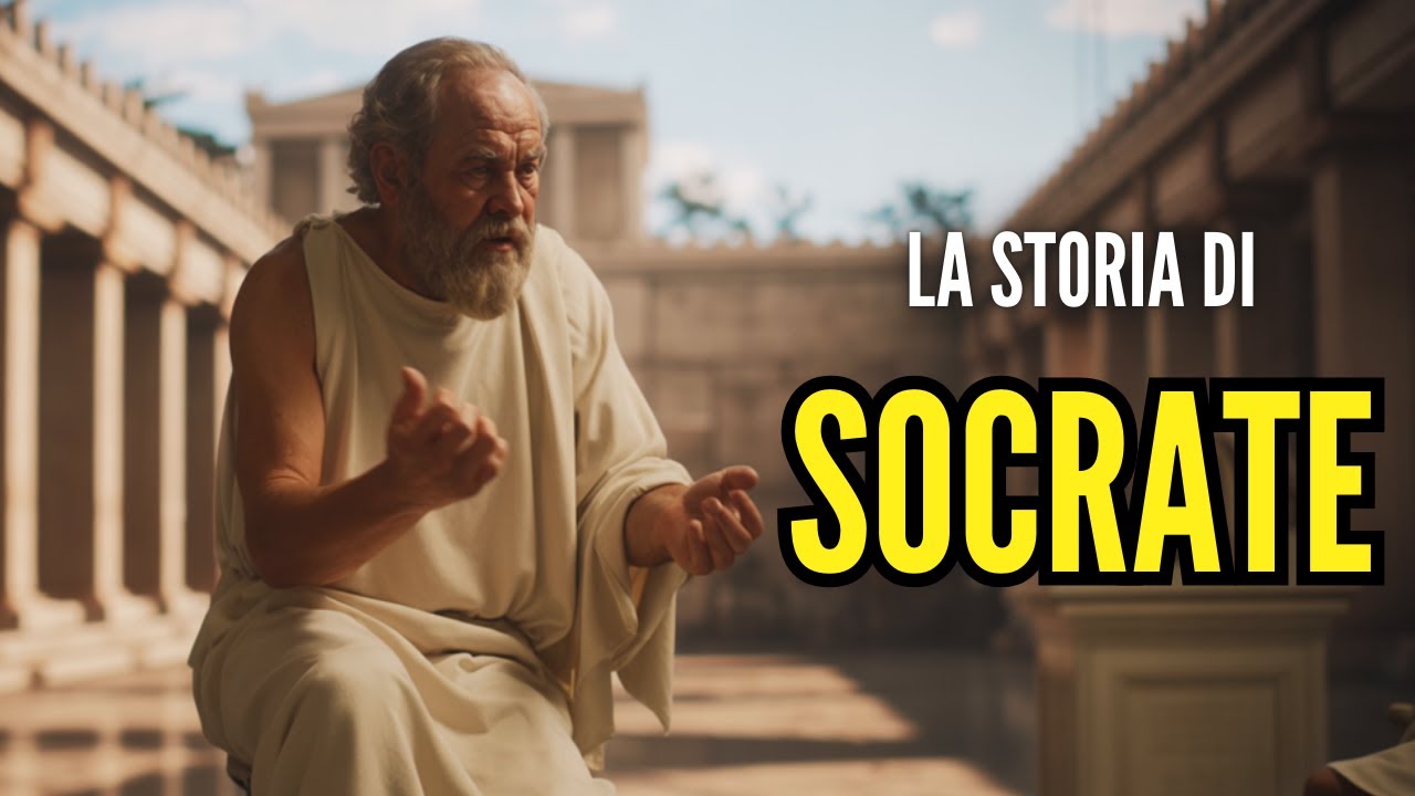 SOCRATE: Il filosofo più famoso di Atene e la sua tragica fine