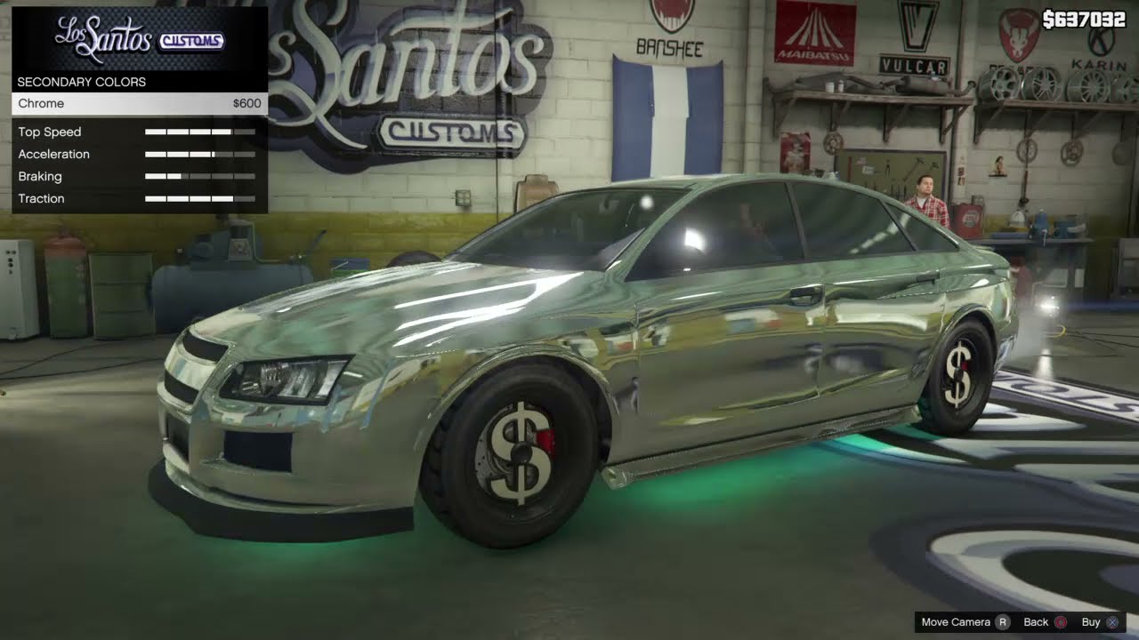 Modifying Michael’s Car | Los Santos Customs | GTA 5 Gameplay