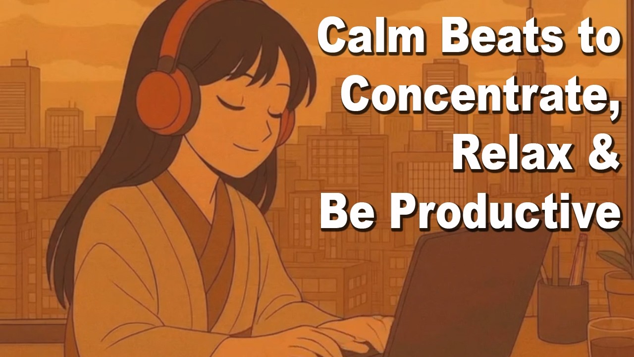 LoFi Focus Music for Studying & Deep Work 🎧 Calm Beats to Concentrate, Relax & Be Productive