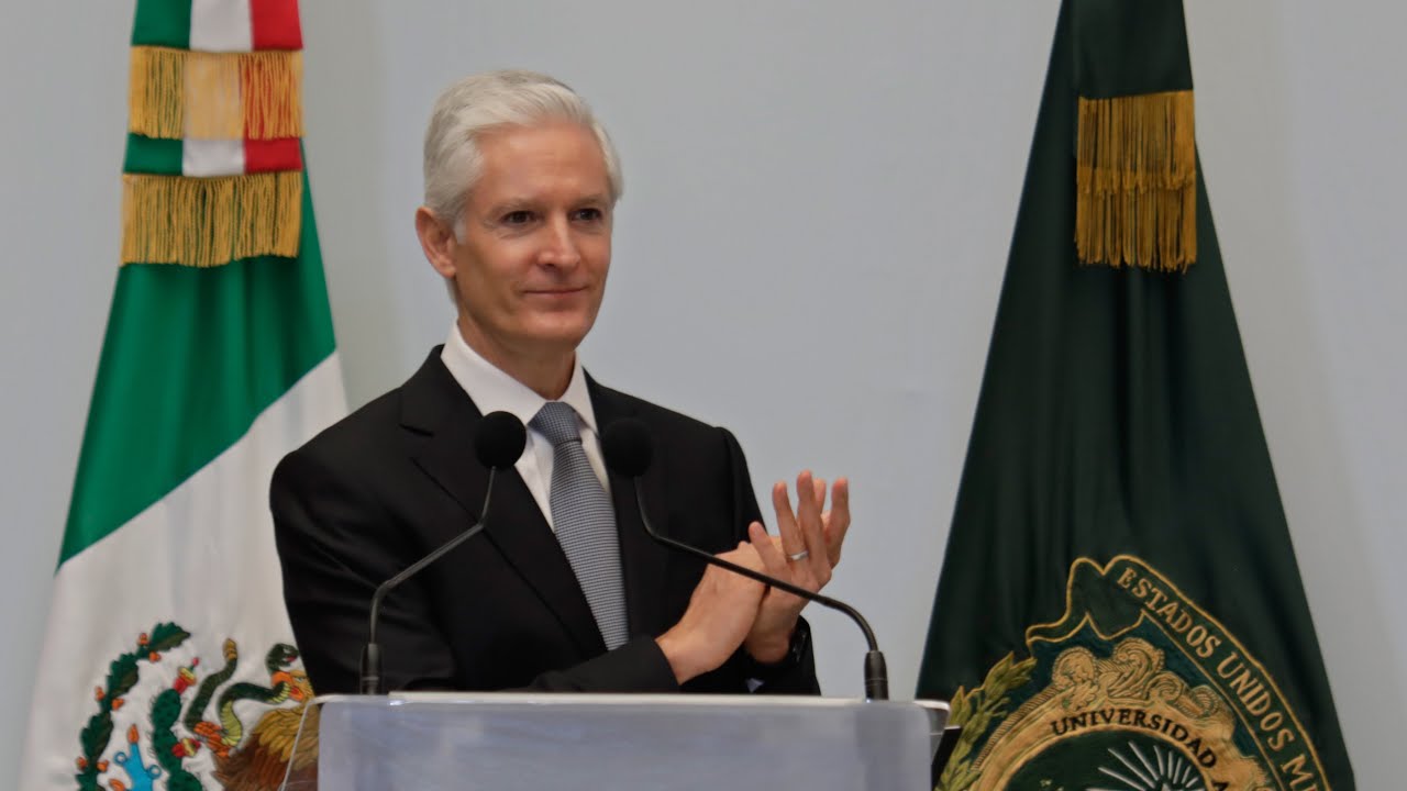 1er. Informe Anual de Actividades del Rector de la #UAEM, Carlos Eduardo Barrera.