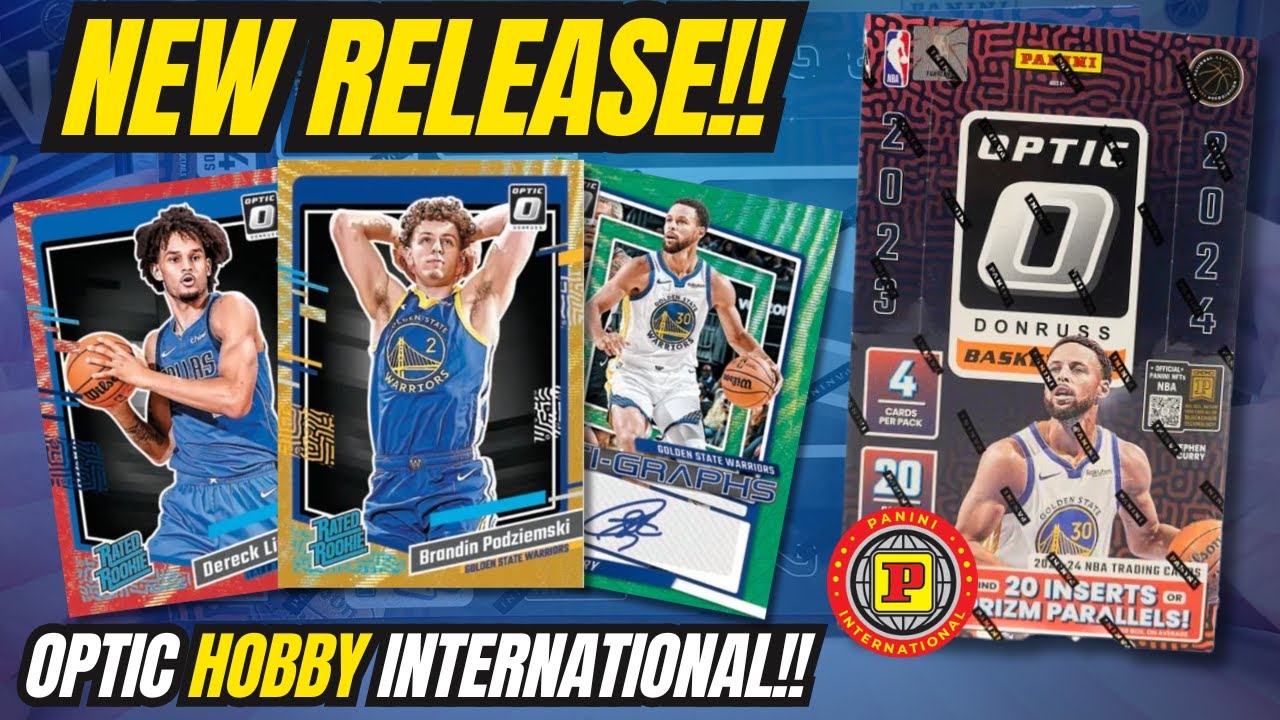 🚨NEW PRODUCT!!🚨 The International Products Are Here! 23-24 Optic Basketball Hobby International