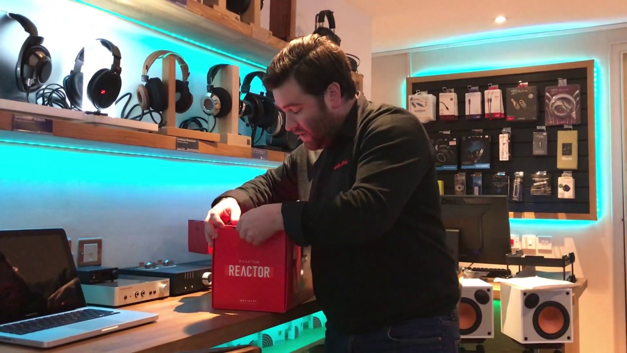 Devialet Phantom Reactor unboxing