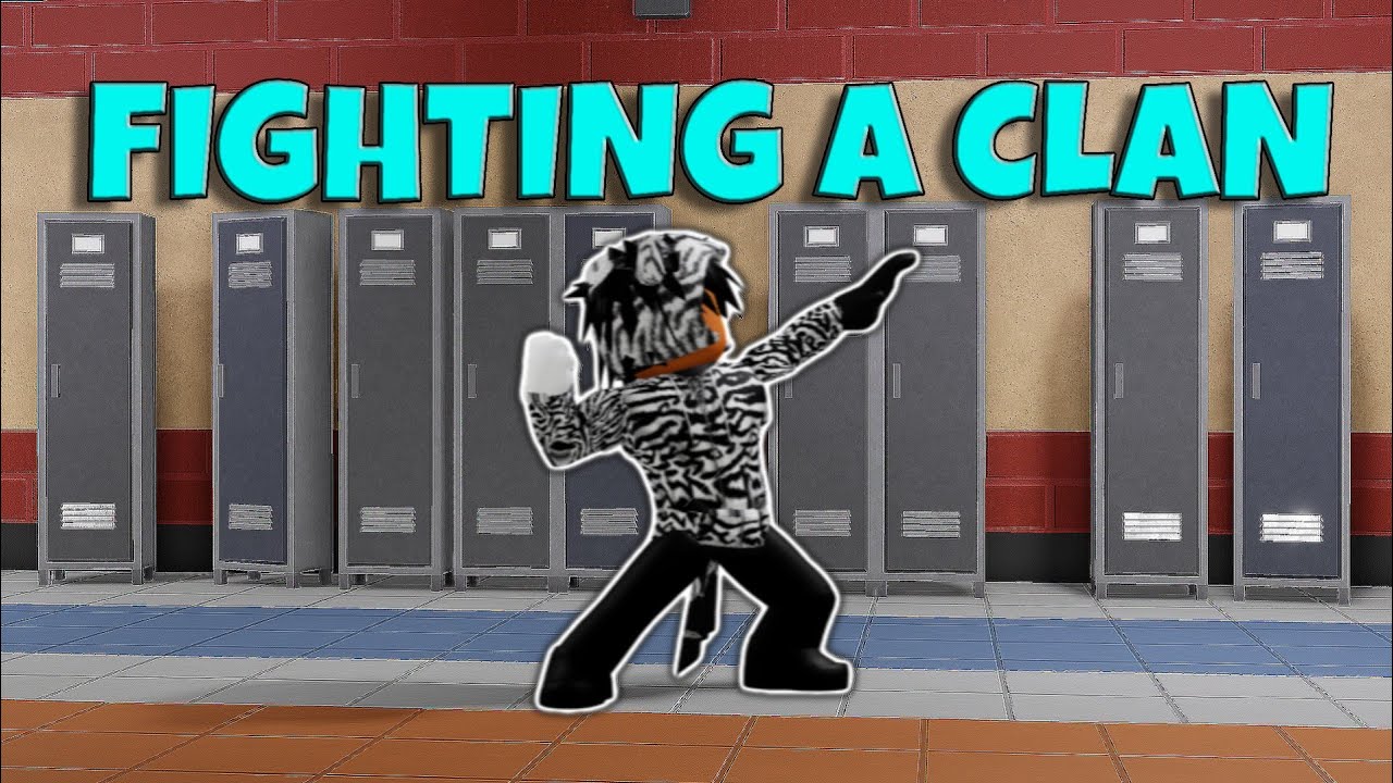 I Fought A ENTIRE CLAN, INSANE 3V7 WAR | Roblox Fight In A School