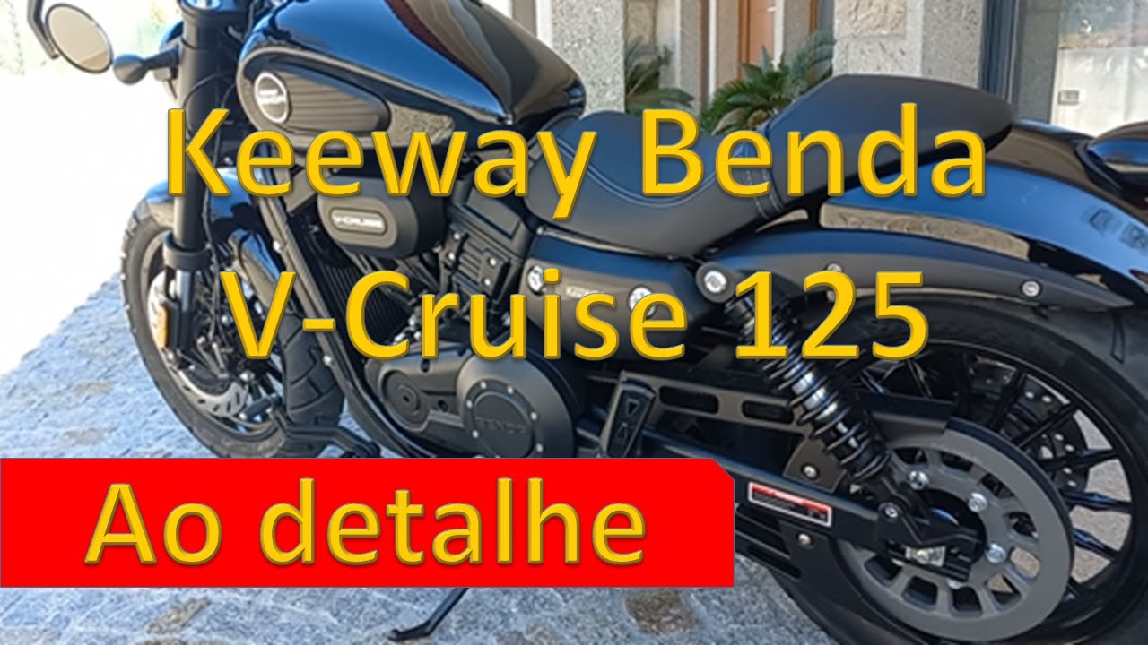 Rodas Vivas #7 Keeway Benda V-Cruise 125 - Ao detalhe