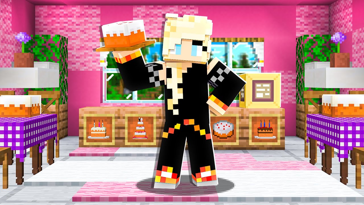 Я построил СЕКРЕТНЫЙ ресторан в Minecraft World от PrestonPlayz!